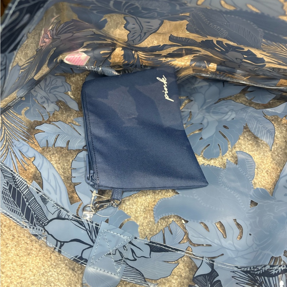 NWT - Victoria’s Secret PINK Indigo Summer Tote - Picture 4 of 5